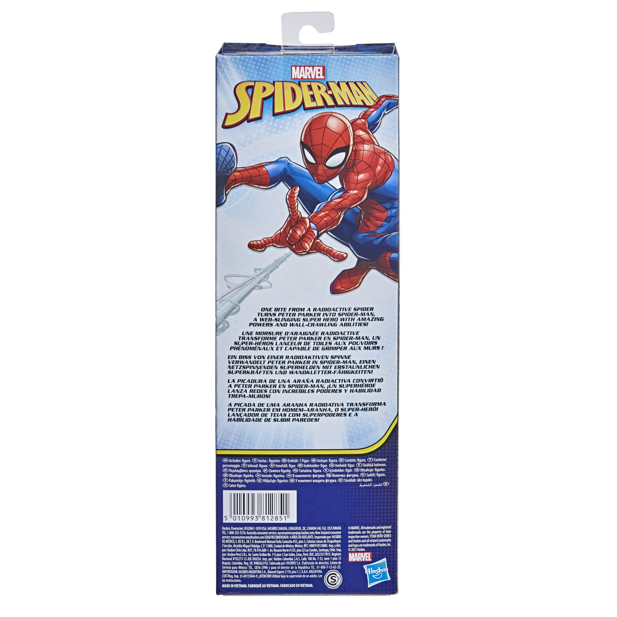 Marvel Titan Hero Series Spider-Man 12-Inch Action Figure – Talking FX Port