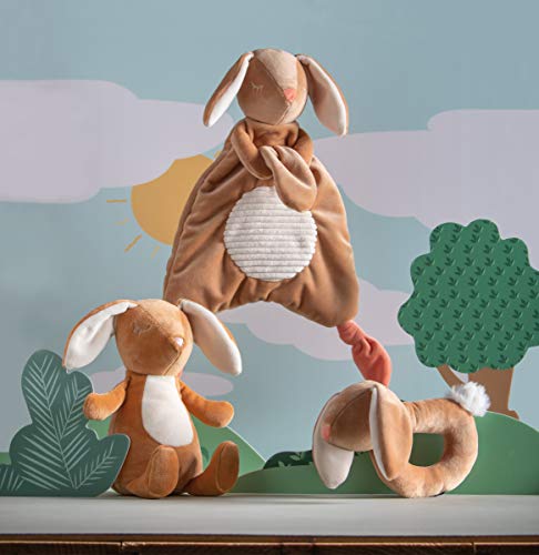 Mary Meyer Leika Little Bunny Soft Toy – 8-Inch Weighted Plush with Floppy Ears