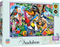 MasterPieces 100 Piece Jigsaw Puzzle for Kids – Audubon Spring Gathering 14x19