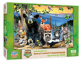 MasterPieces 100-Piece Jigsaw Puzzle – Wildlife of Great Smoky Mountains National Park (19x14 Inches) for Ages 6+