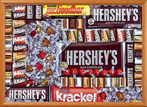 MasterPieces 1000 Piece Hershey's Chocolate Paradise Jigsaw Puzzle – 19.25x26.75 Inches, Matte Finish, Random Cut, Recycled Materials