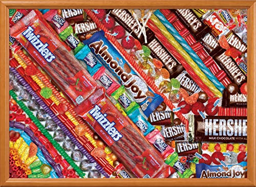 MasterPieces 1000 Piece Hershey's Sweet Tooth Fix Jigsaw Puzzle - 19.25x26.75, Random Cut, Matte Finish, Eco-Friendly, with Bonus Poster