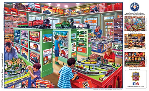 MasterPieces 1000-Piece Jigsaw Puzzle: The Lionel Store, 19.25 x 26.75 Inches