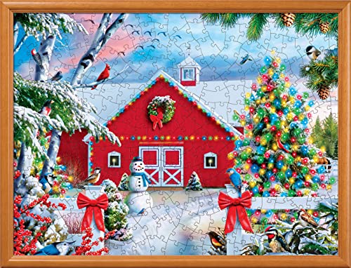 MasterPieces 300 Piece EZ Grip Jigsaw Puzzle - Country Christmas - 18x24