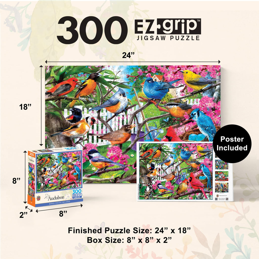 MasterPieces 300-Piece EZ Grip Jigsaw Puzzle - Hidden in the Branches - 18x24