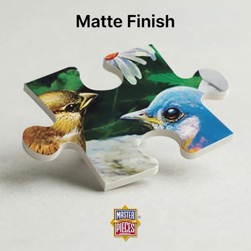MasterPieces 300-Piece EZ Grip Jigsaw Puzzle – An American Birdhouse, 18"x24"