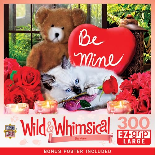 Masterpieces 300 Piece EZ Grip Jigsaw Puzzle – Be Mine – 18x24