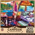 MasterPieces 300-Piece EZ Grip Jigsaw Puzzle – Glamping Style – 18x24 Inches – Oversized Pieces for Easy Handling
