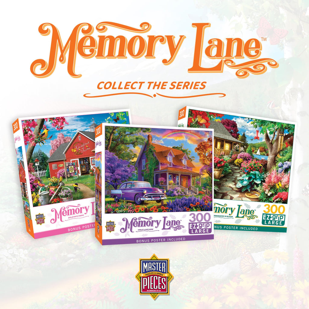 Masterpieces 300-Piece EZ Grip Jigsaw Puzzle – Harvest Breeze – 18x24 Inch