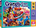 MasterPieces 48-Piece Pirate Jigsaw Puzzle with Googly Eyes – 19x14 Inches, Eco-Friendly
