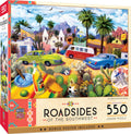 MasterPieces 550-Piece Jigsaw Puzzle 'The Other Side of The Border' – 18x24 Inch Art by Stephen Morath