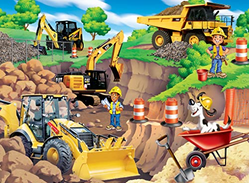 MasterPieces 60-Piece CAT Quarry Jigsaw Puzzle for Kids Ages 5+