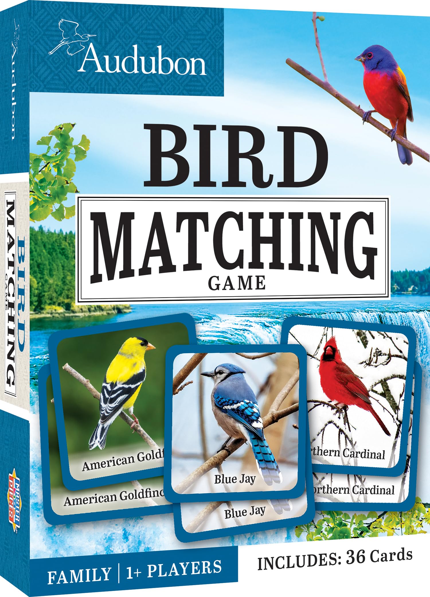Masterpieces Audubon Picture Matching Card Game – Family Fun for All Ages