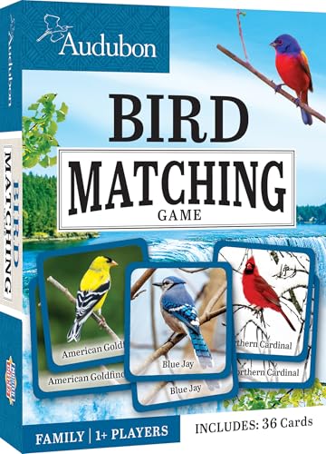 Masterpieces Audubon Picture Matching Card Game – Family Fun for All Ages