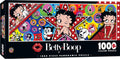 MasterPieces Betty Boop Panoramic 1000 Piece Jigsaw Puzzle – 13"x39" Matte Finish
