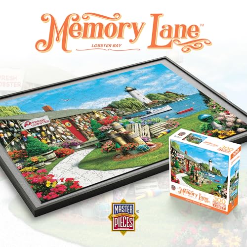 MasterPieces Lobster Bay EZ Grip 300-Piece Jigsaw Puzzle – Extra Large Pieces for Easy Handling