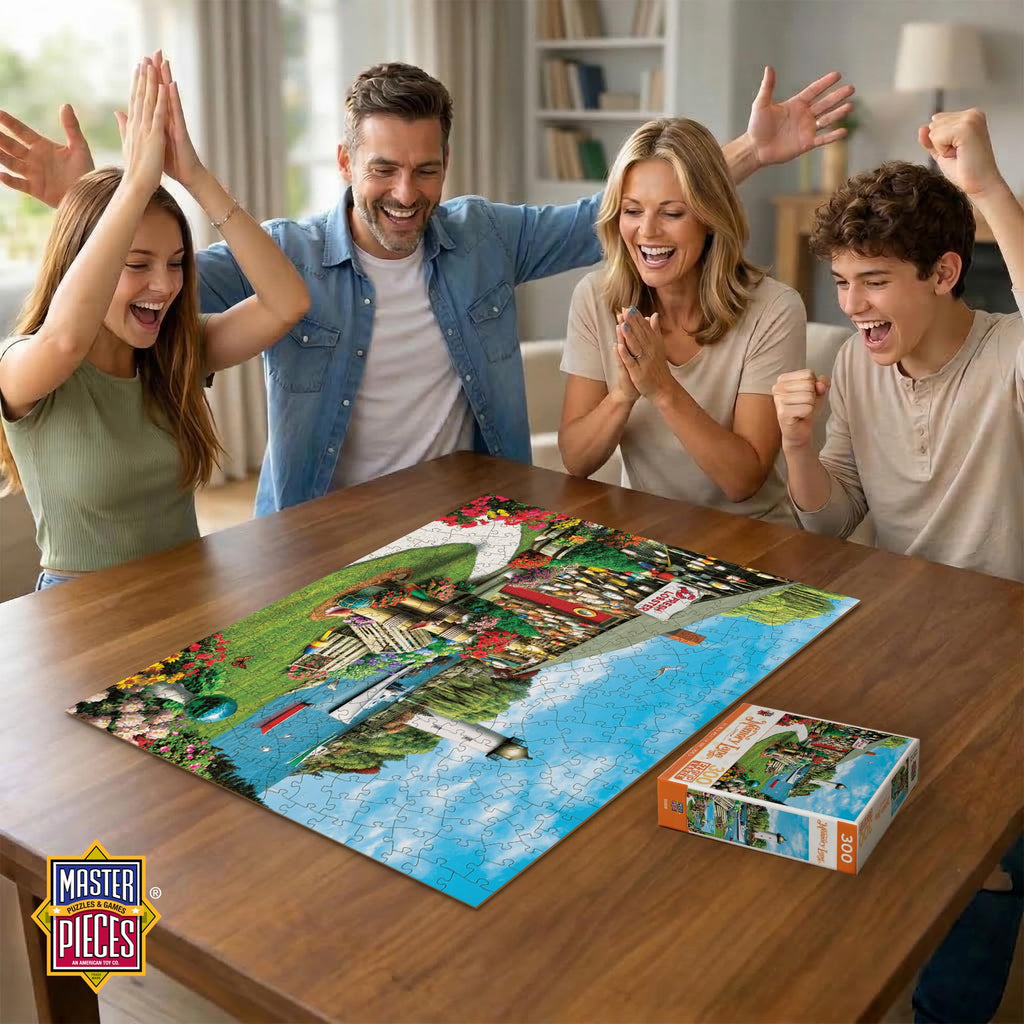 MasterPieces Lobster Bay EZ Grip 300-Piece Jigsaw Puzzle – Extra Large Pieces for Easy Handling