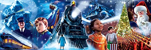 MasterPieces Polar Express 1000 Piece Panoramic Jigsaw Puzzle | Random Cut, Matte Finish