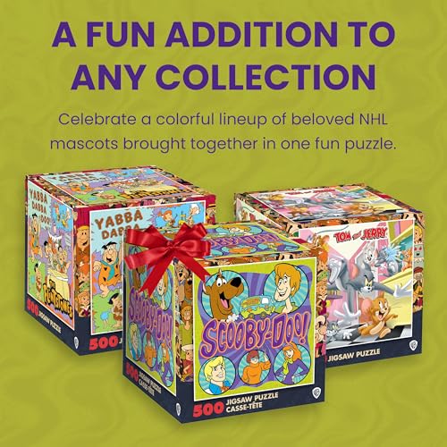 MasterPieces Scooby-Doo 500 Piece Jigsaw Puzzle – 15x15 Inch Officially Licensed Hanna-Barbera Puzzle