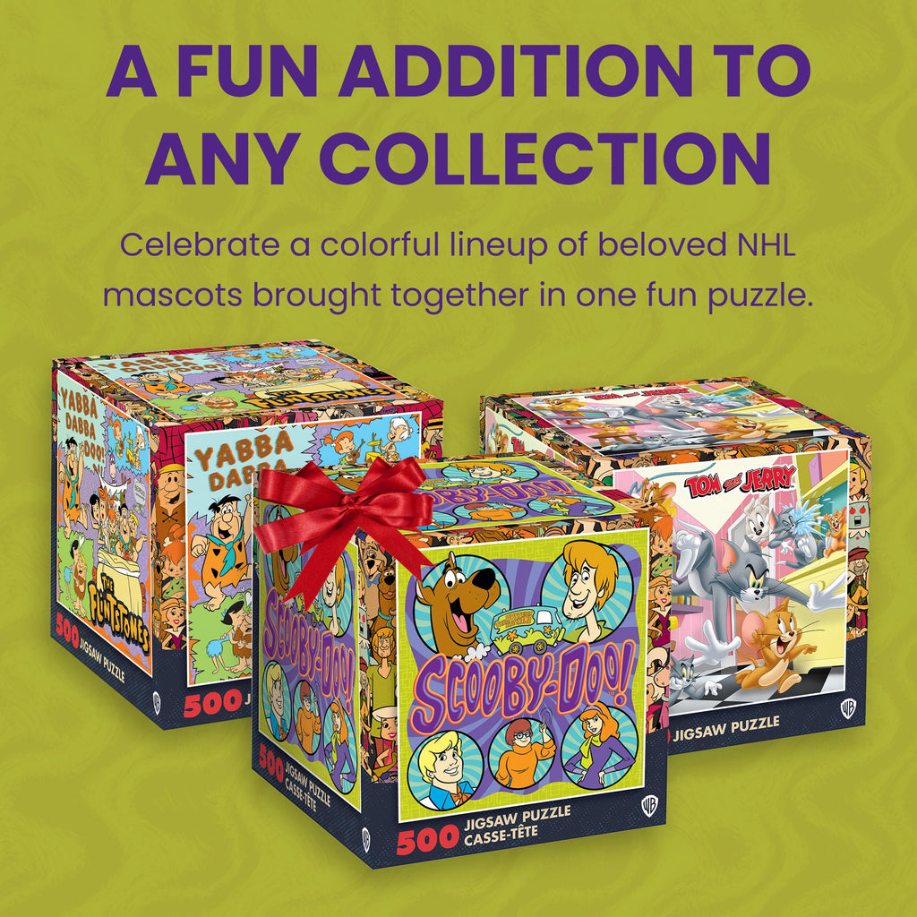 MasterPieces Scooby-Doo 500 Piece Jigsaw Puzzle – 15x15 Inch Officially Licensed Hanna-Barbera Puzzle