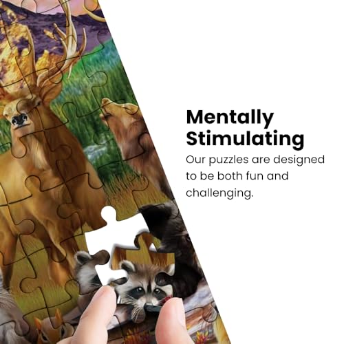 MasterPieces Yellowstone 100-Piece Jigsaw Puzzle for Kids Ages 6+