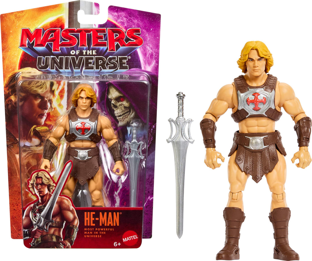 Masters of the Universe He-Man 5.5" Action Figure (2026 Movie) – 14 Joints & Power Sword - Ages 6+