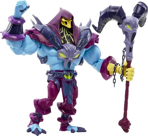 Masters of the Universe Masterverse Skeletor Action Figure - 7-Inch, 30 Articulation Points, with Havoc Staff and Swappable Hands