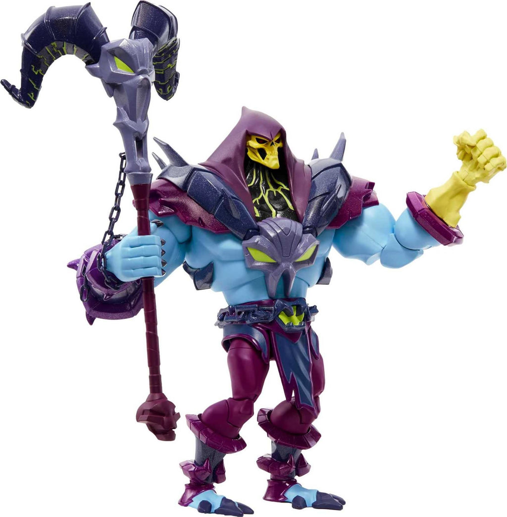 Masters of the Universe Masterverse Skeletor Action Figure - 7-Inch, 30 Articulation Points, with Havoc Staff and Swappable Hands