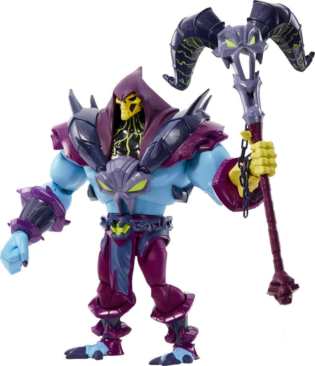 Masters of the Universe Masterverse Skeletor Action Figure - 7-Inch, 30 Articulation Points, with Havoc Staff and Swappable Hands
