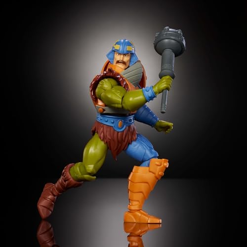 Masters of the Universe Origins Cartoon Collection Man-At-Arms 5.5-Inch Action Figure with Mace Accessory and Removable Armor