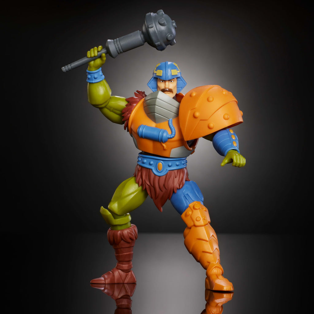Masters of the Universe Origins Cartoon Collection Man-At-Arms 5.5-Inch Action Figure with Mace Accessory and Removable Armor