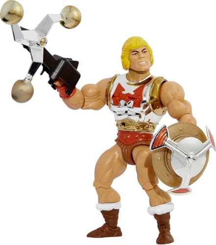 Masters of the Universe Origins Deluxe Action Figures – 5.5-Inch Battle Figures with 16 Points of Articulation, Accessories, and Mini Comic Book