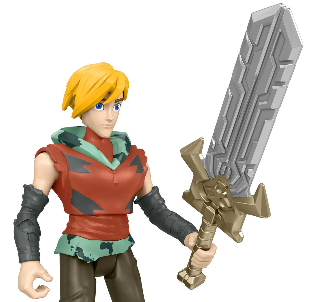 Masters of the Universe Prince Adam Action Figure - 5.5 Inch with Spring-Loaded Attack & Power Sword