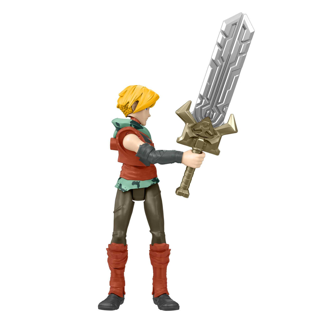 Masters of the Universe Prince Adam Action Figure - 5.5 Inch with Spring-Loaded Attack & Power Sword