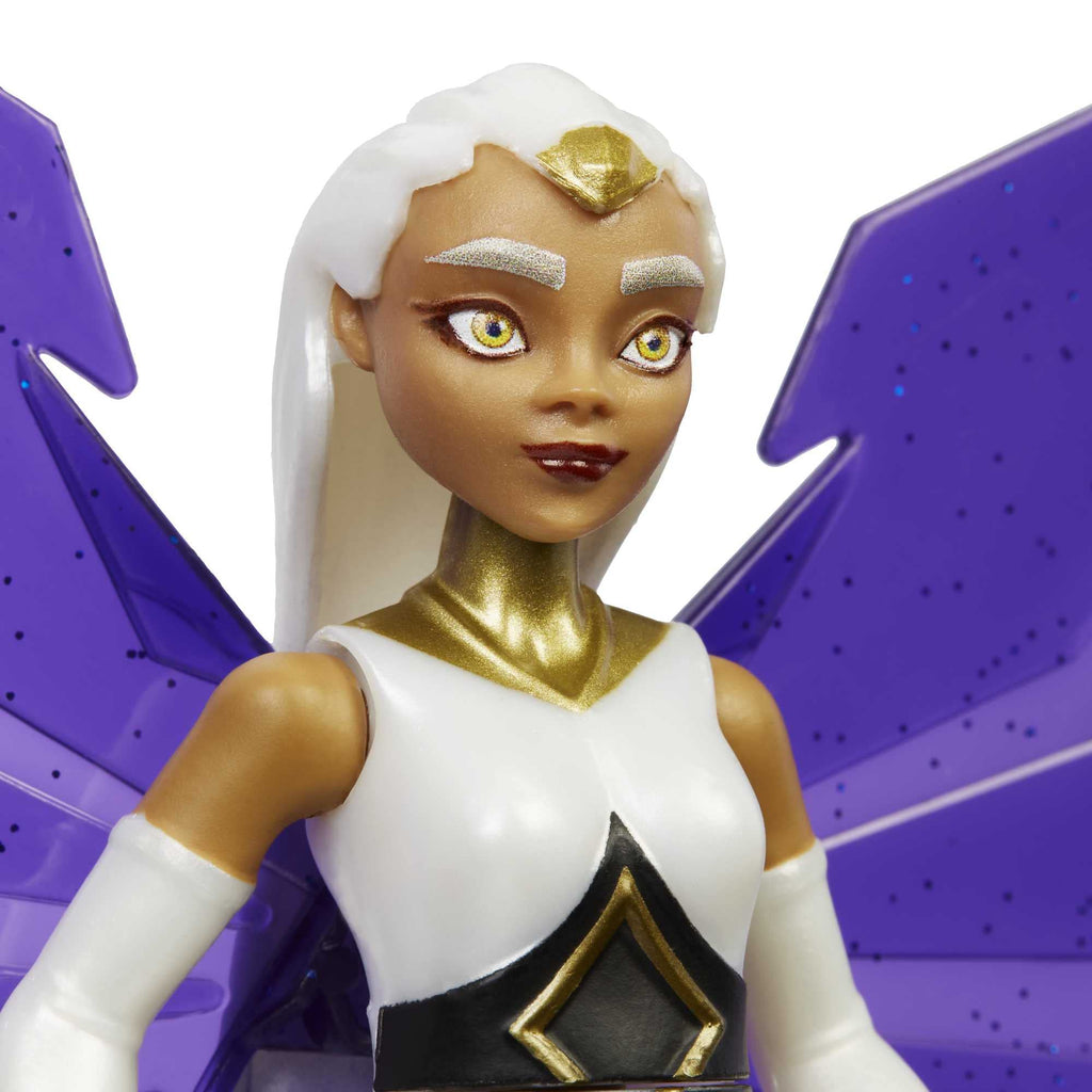 Masters of the Universe Sorceress Action Figure – 5.5-Inch Articulated Toy with Spring-Loaded Attack, Helmet & Staff, Ages 4+