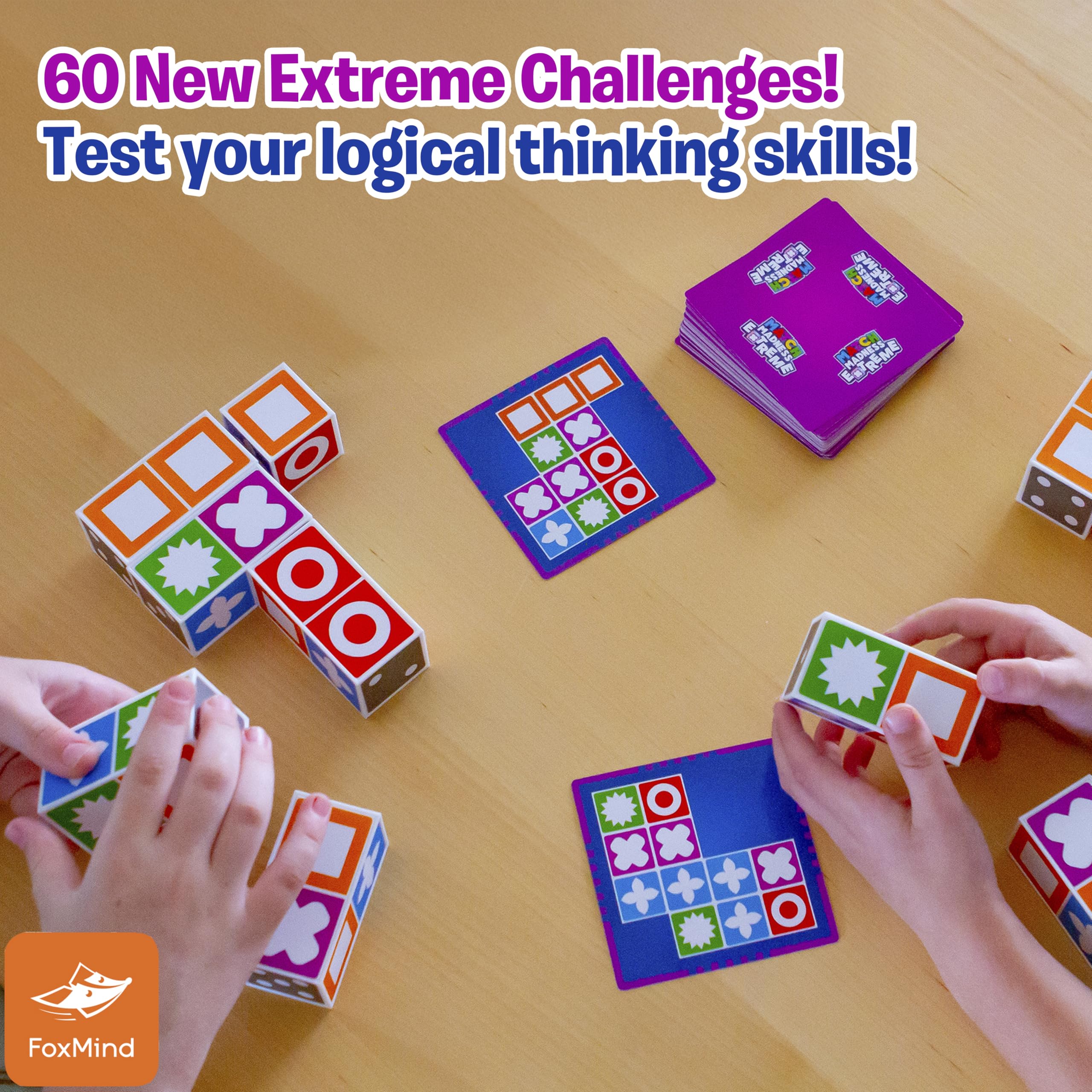 Match Madness Extreme Expansion - 60 New Cards & Sixth Cube Block