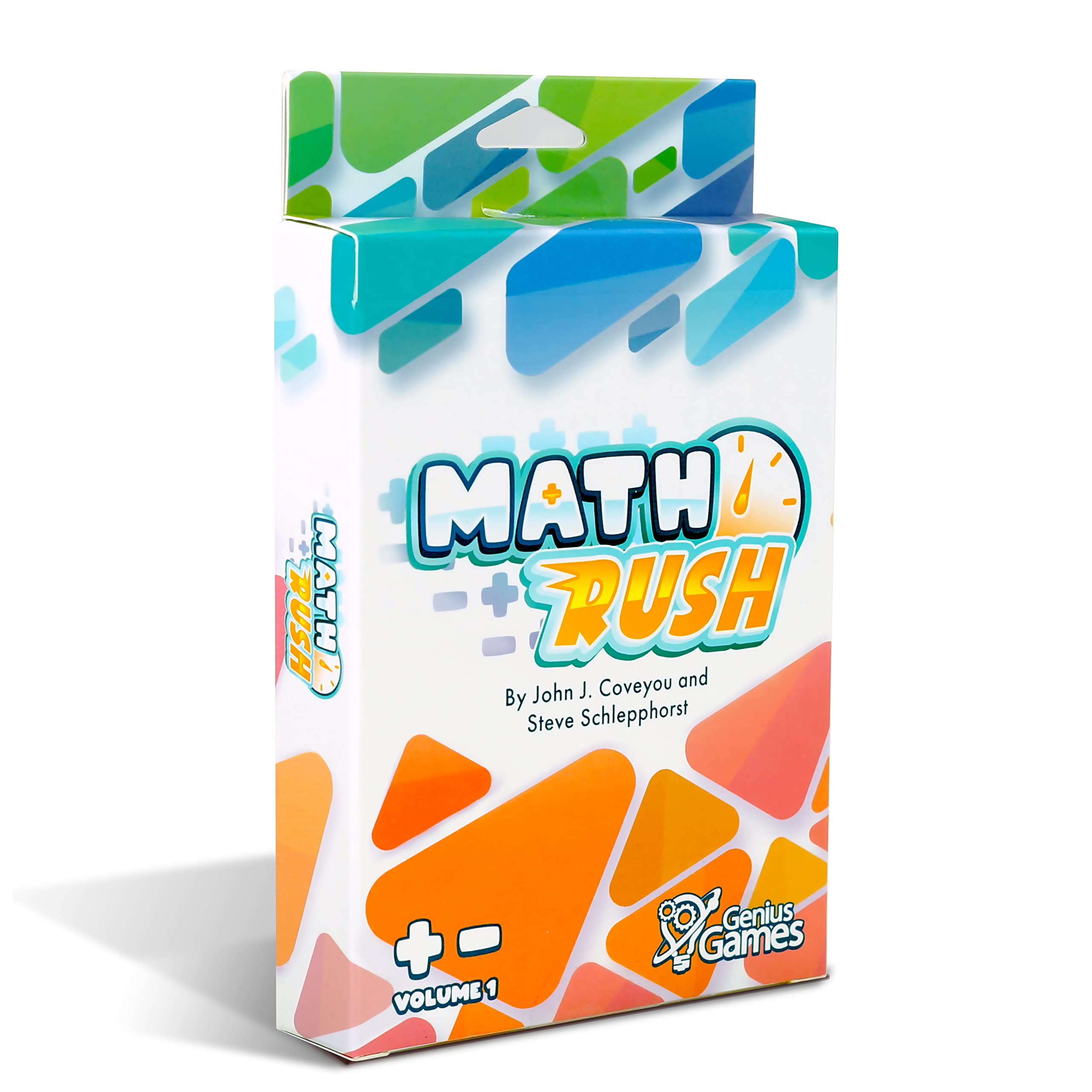 Math Rush: Addition & Subtraction Volume 1 – Cooperative Time-Based Math Card Game for Kids 8-12