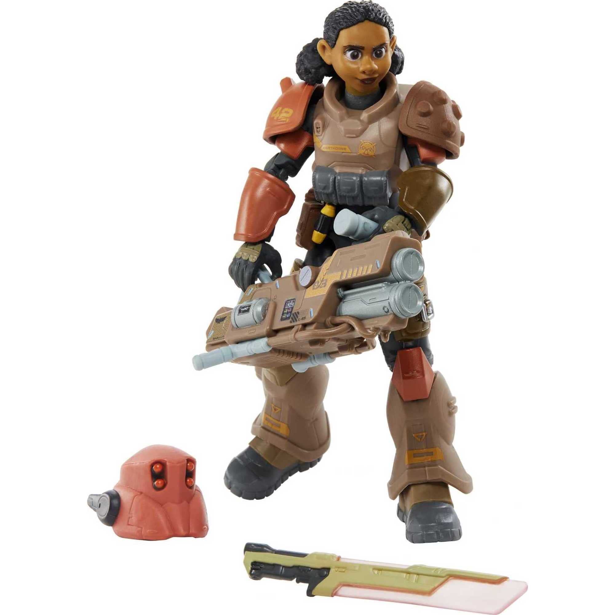 Mattel Disney Pixar Lightyear Izzy Hawthorne 7-Inch Action Figure with 24 Joints & Accessories