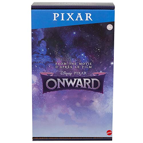 Mattel Disney Pixar Onward Wilden Lightfoot Dad Action Figure with 2 Sprites – Posable, Splits in Half, Ages 3+