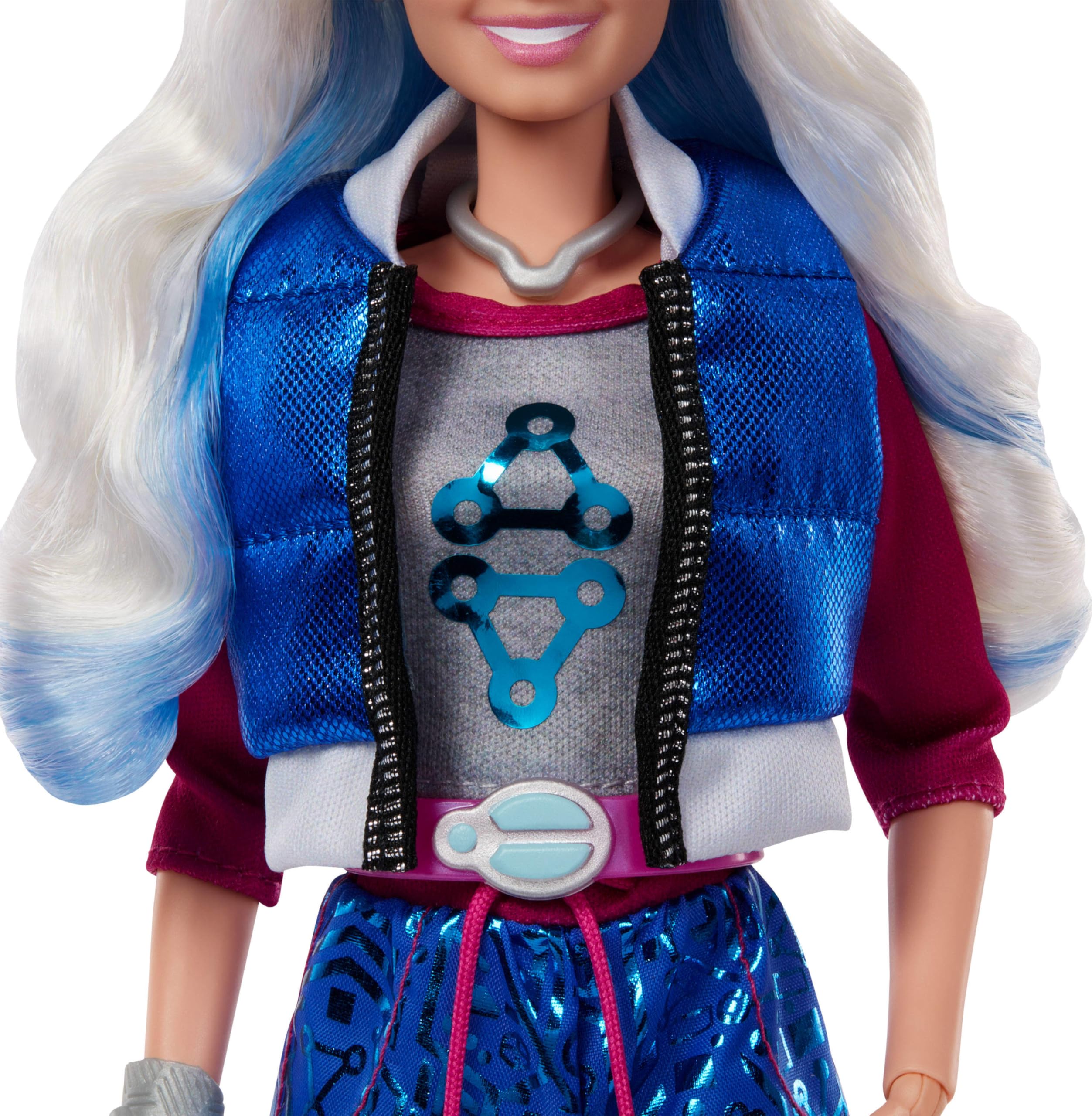 Mattel Disney Zombies 4: Dawn of the Vampires Addison Wells Doll - 11 Bendable Joints, Removable Outfit & 6 Accessories
