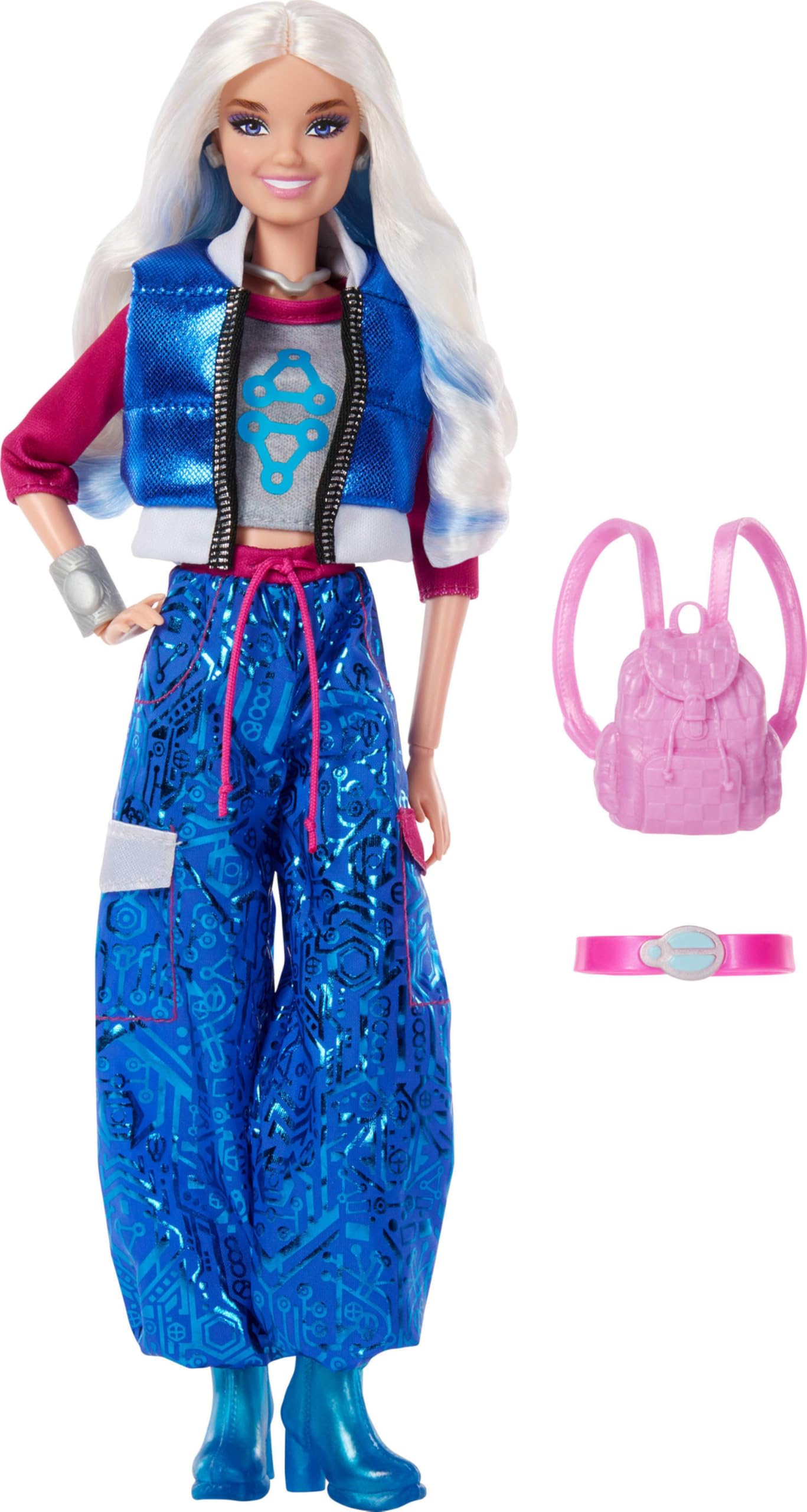 Mattel Disney Zombies 4: Dawn of the Vampires Addison Wells Doll - 11 Bendable Joints, Removable Outfit & 6 Accessories