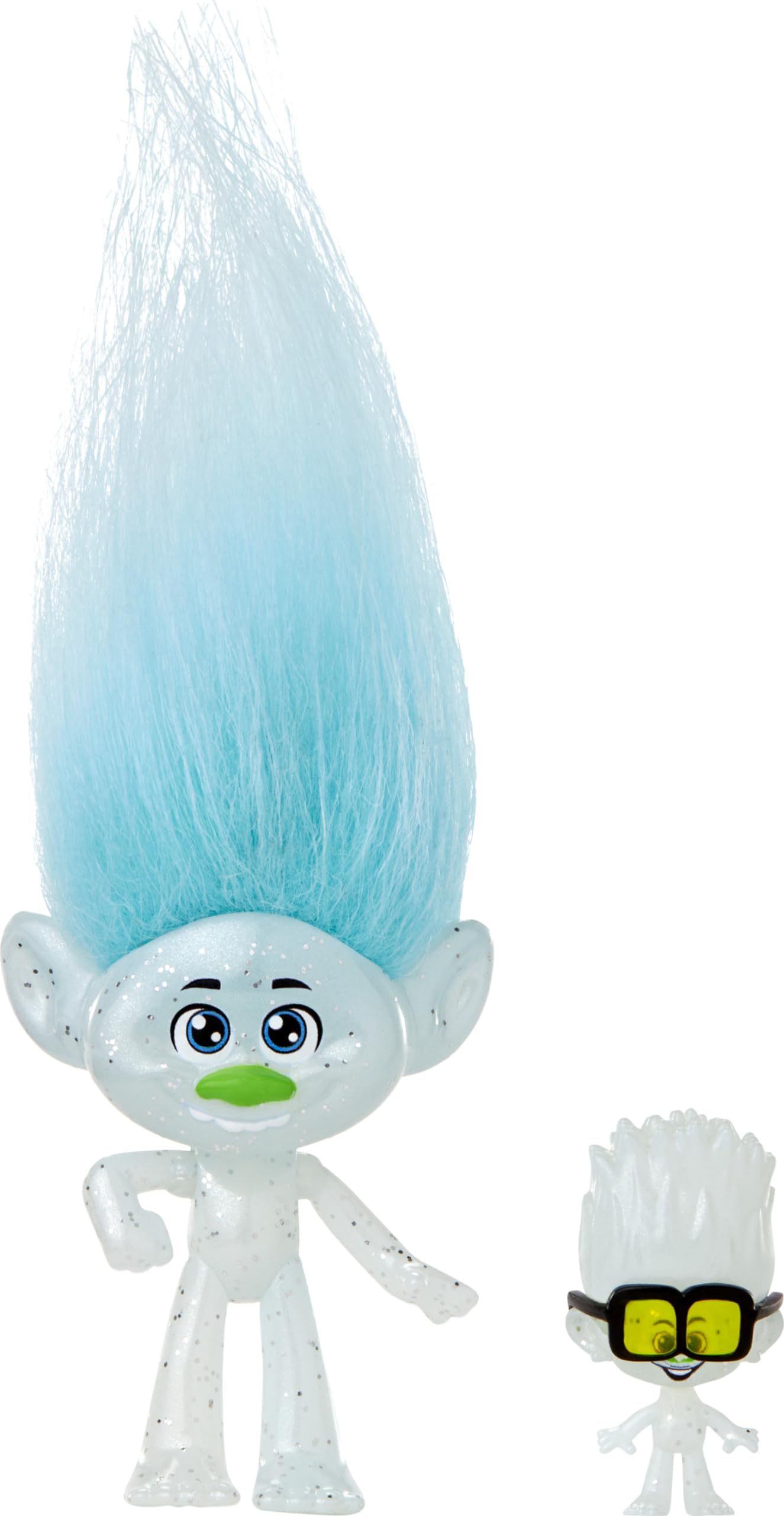 Mattel DreamWorks Trolls Band Together Guy Diamond Doll with Removable Outfit and Tiny Diamond Figure
