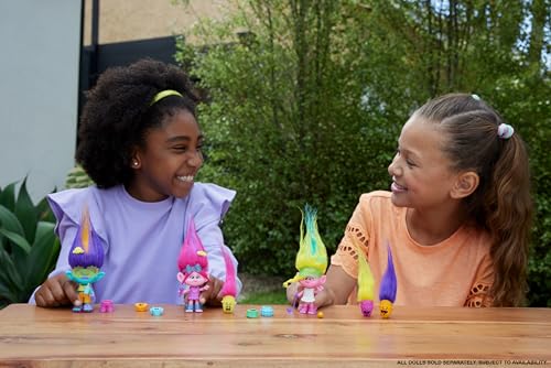 Mattel DreamWorks Trolls Band Together Hair Pops Queen Poppy Doll with Surprise Accessories