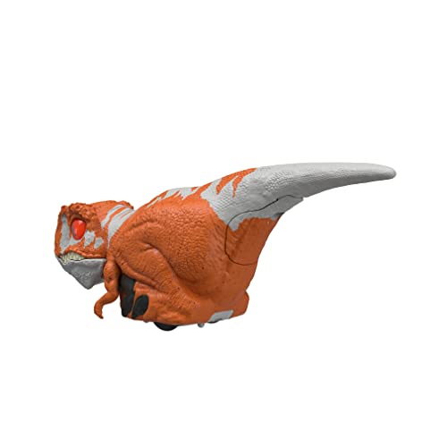 Mattel Jurassic World Dominion Uncaged Click Tracker Atrociraptor Dinosaur Toy, Red