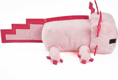Mattel Minecraft 8-Inch Plush Doll – Soft, Pixelated Character Toy for Kids Ages 3+