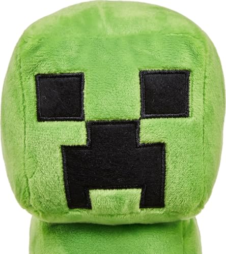 Mattel Minecraft Basic Plush Character – 8-Inch Soft Doll with Pixelated Details, Collectible Toy for Kids Ages 3+