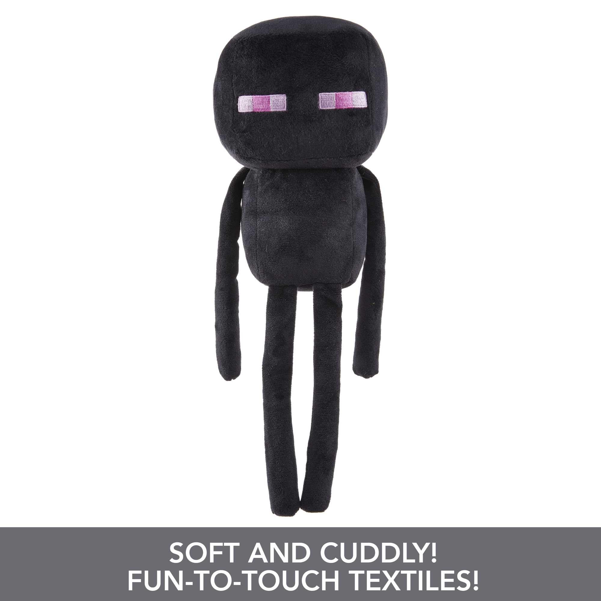 Mattel Minecraft Basic Plush Doll - 8-Inch Soft Toy for Kids Ages 3+