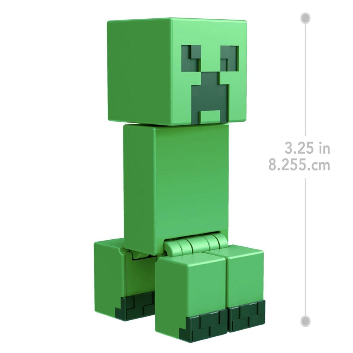 Mattel Minecraft Creeper Action Figure – 3.25-Inch Poseable Toy with Portal Piece and Accessory