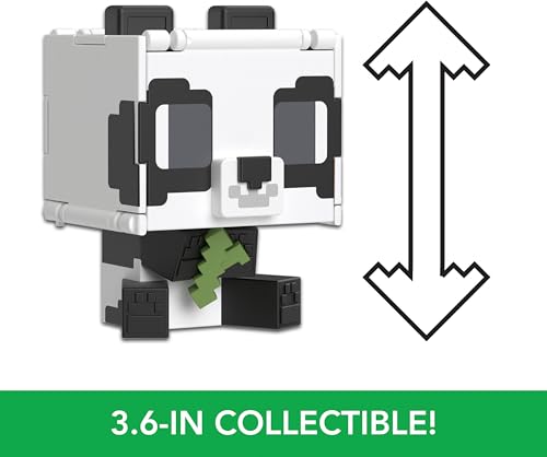 Mattel Minecraft Flippin' Figs 2-in-1 Transforming Action Figure (3.75-Inch, Pixelated Design)