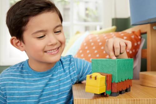 Mattel Minecraft Sniffer Action Figure – 3.25-Inch Collectible with Game-Accurate Sounds, Pixelated Design, Ages 6+